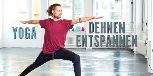 Yoga Dehnen und Entspannen
