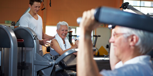 Krafttraining am Gerät